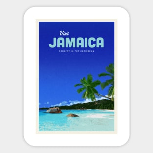 Visit Jamaica Sticker